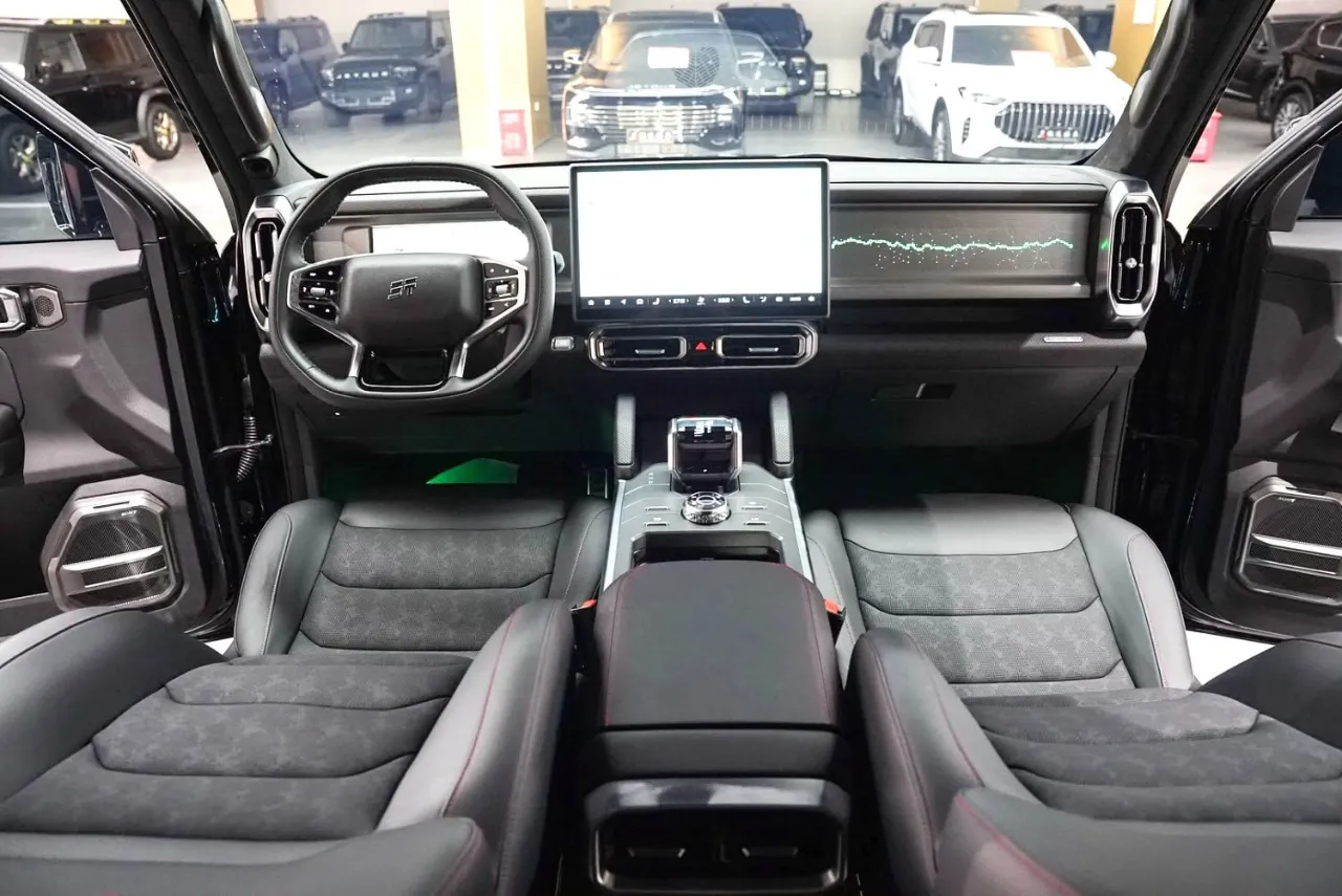 Jetour T2 PHEV Hybride rechargeable, tableau de bord