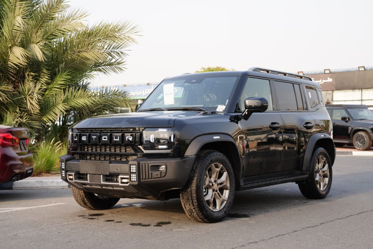Jetour T2 Travel+ 4WD, vue avant trois quarts
