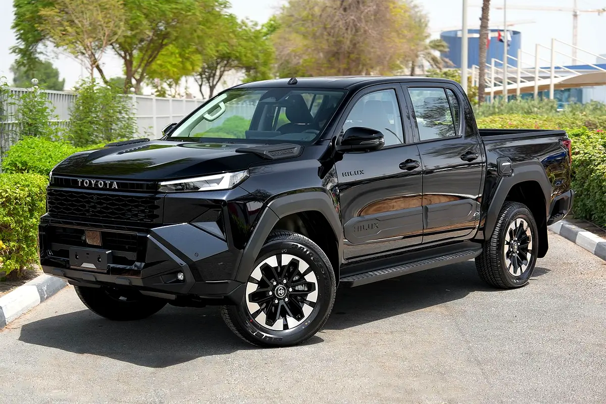Toyota Hilux 2.8 Diesel, vue avant trois quarts